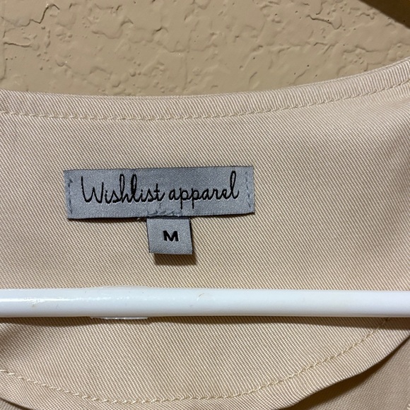 Cream Button-Front Jacket - Picture 6 of 7